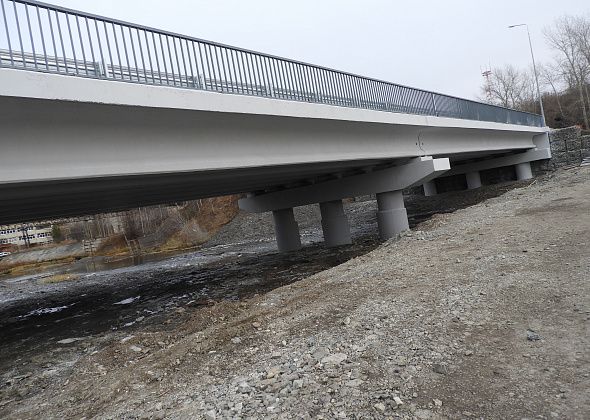Карпинский мост через Турью почти достроили