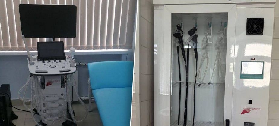 Стерилизационный шкаф и аппарат УЗИ: в ЦГБ появилась новая медтехника