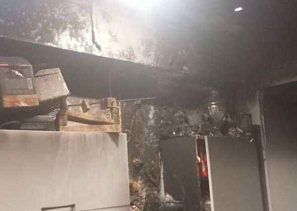 В трехэтажке по Мира горела квартира