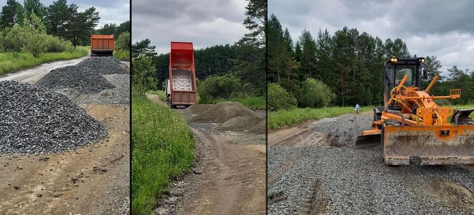 Депутат ЗакСо организовал подсыпку дороги к классенским садам