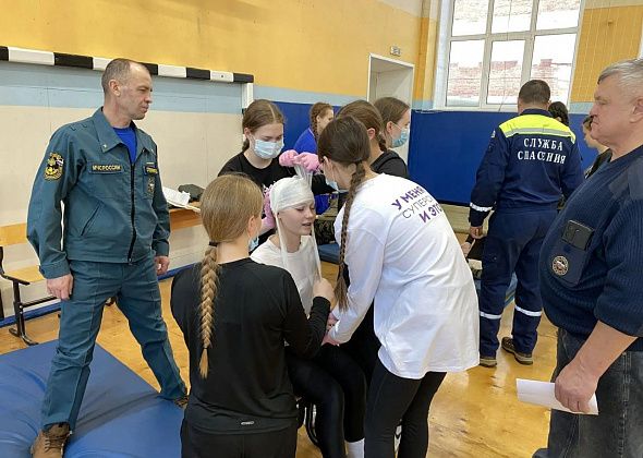 Ученики школы №2 победили в городских соревнованиях санитарных дружин