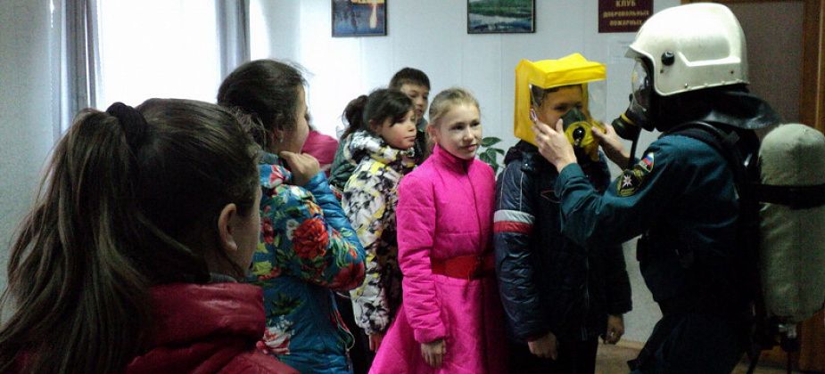 В пожарной части прошел День открытых дверей