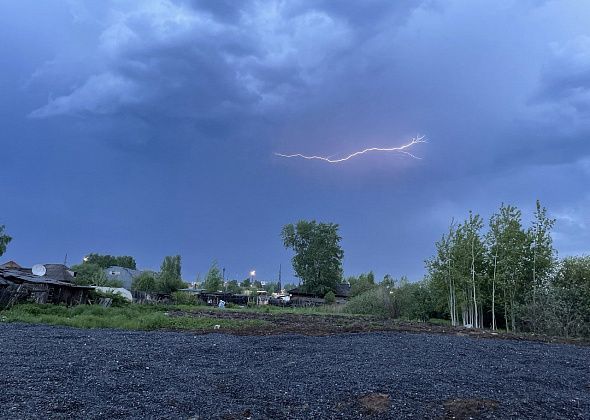 МЧС и синоптики предупреждают о сильных ливнях и грозах 