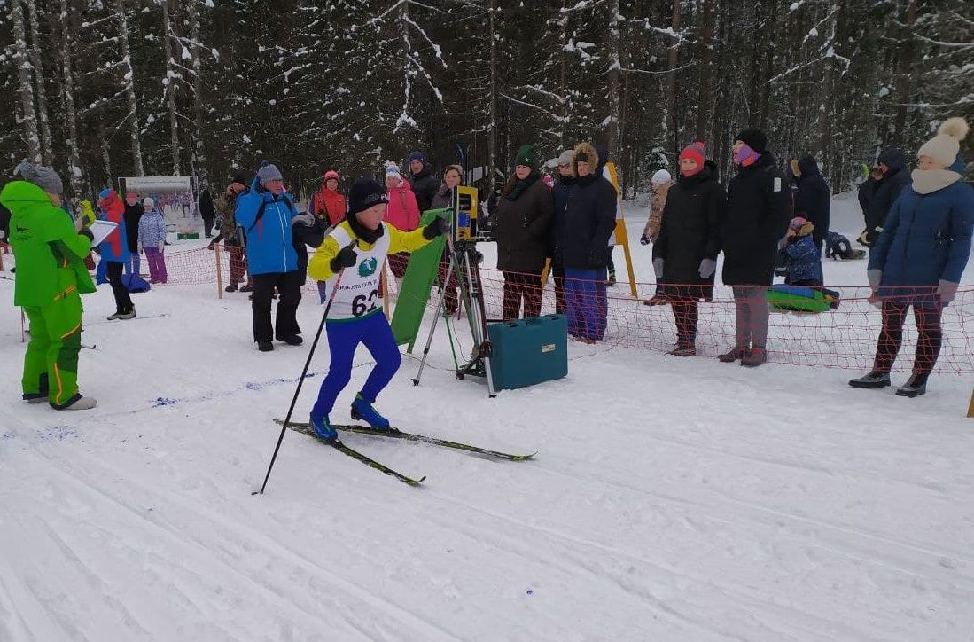 Карпинские лыжники успешно выступили на окружных соревнованиях 